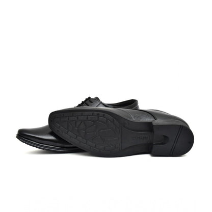 Generic Men's Faux Leather Formal Shoes (Black)